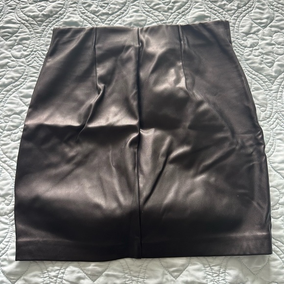 Dynamite Faux Leather Skirt - Picture 2 of 3
